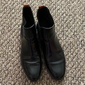 AGL Attilio Giusti Leombruni Patent Ankle Boots